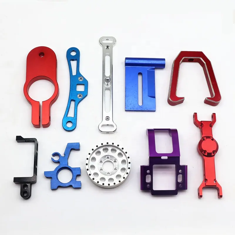 Anodized Aluminum CNC Brackets and Custom Mounting Parts