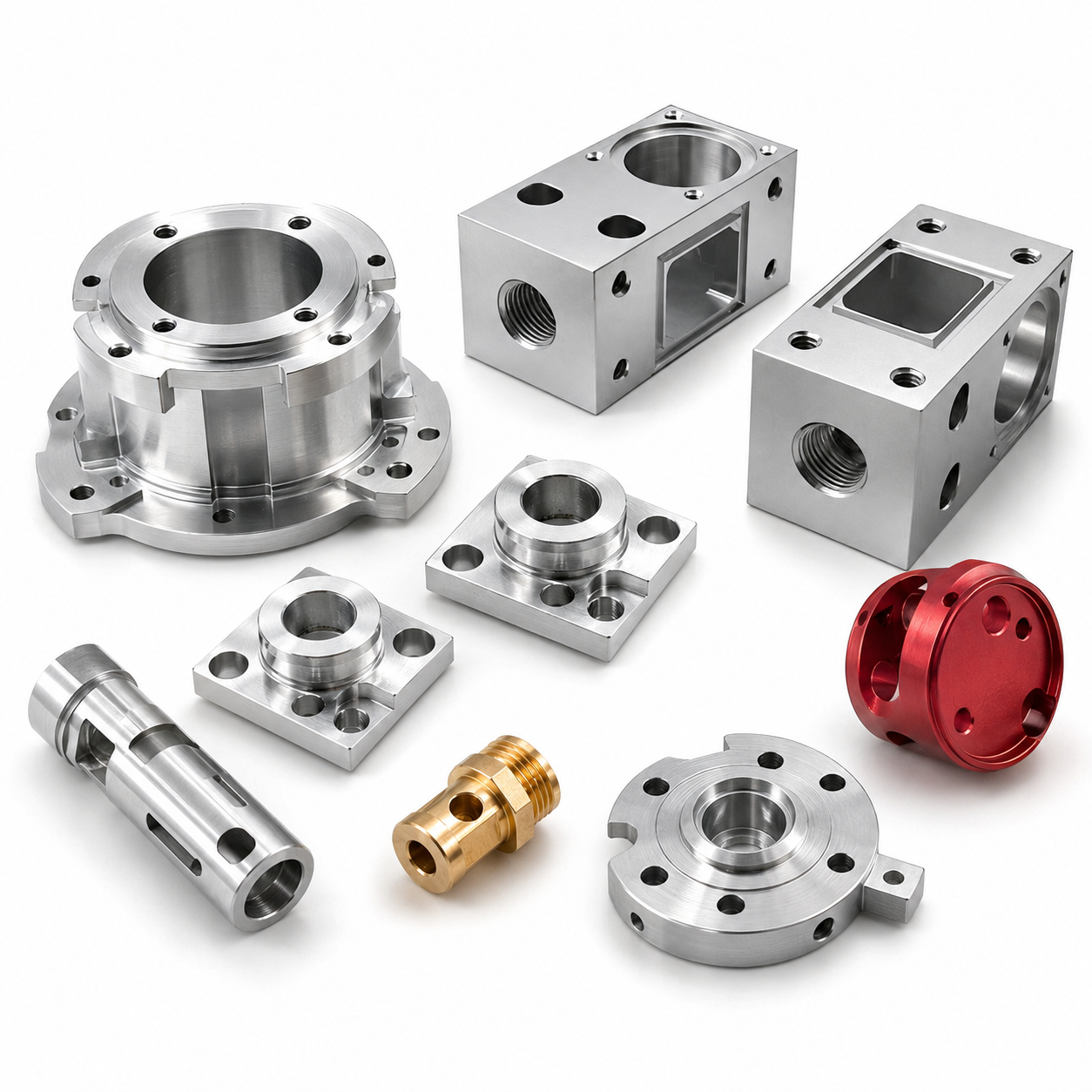 Custom CNC Machined Metal Parts for OEM Projects